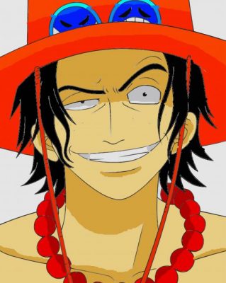 Gol D.ace paint by numbers