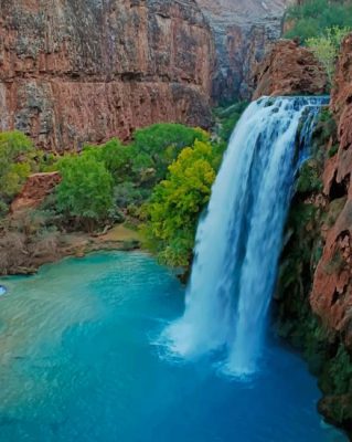 Grand Canyon National Park paint by number