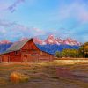 Grand Teton National Park Wyoming paint by numbers