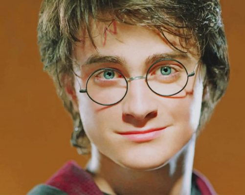 Harry Potter Daniel Radcliffe paint by numbers