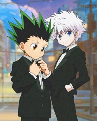 Hunter X Hunter Heroes paint by numbers