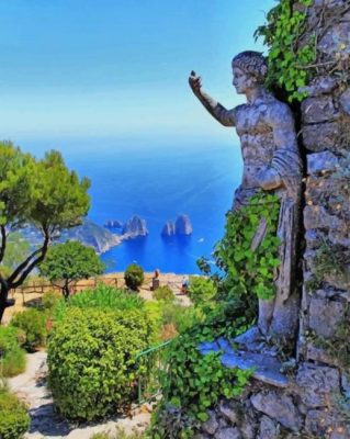 Isle Of Capri Italy paint by numbers