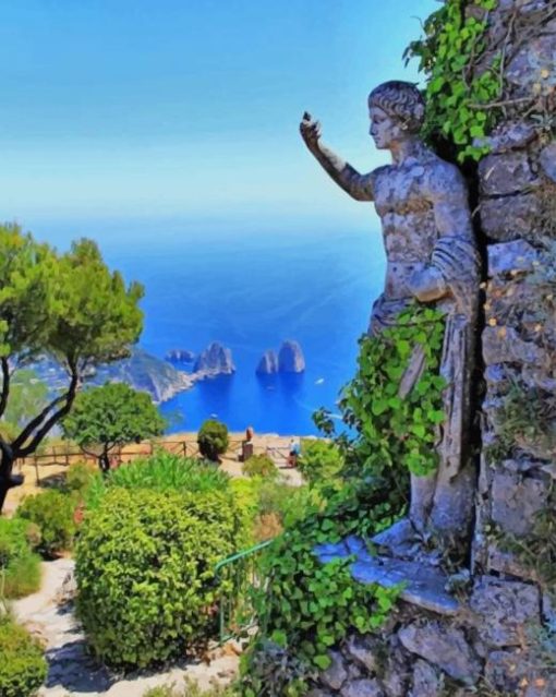 Isle Of Capri Italy paint by numbers