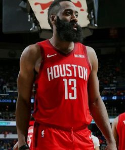 James Harden Basketball paint by numbers