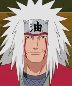 Jiraiya Naruto paint by numbers