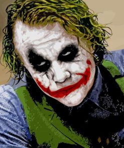 Jocker Sad paint by numbers