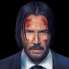 John Wick Keanu Reeves paint by number