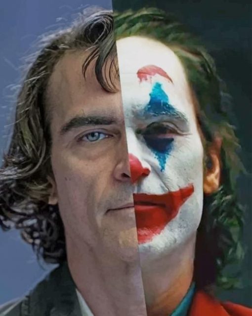 joker joaquin phoenix paint by number