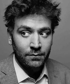 Josh Radnor Portrait paint by numbers