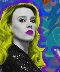 The Spy Who Dumped Me Kate McKinnon paint by number