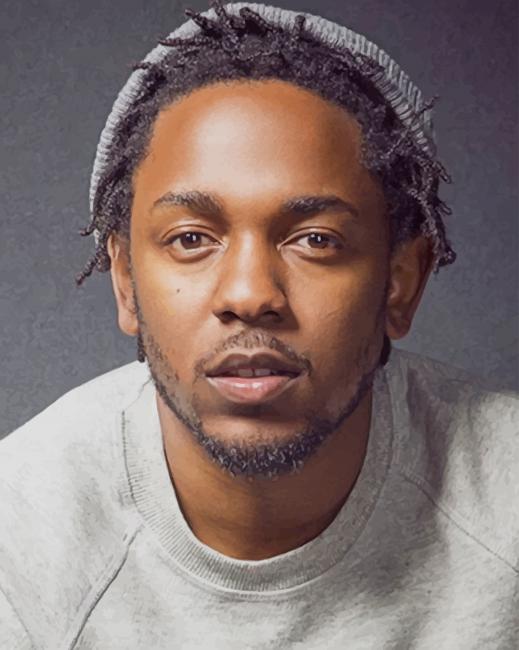 Kendrick Lamar American Rapper Paint By Numbers