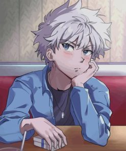 Killua Hunter X Hunter paint by numbers