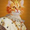 King Cat paint by numbers