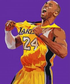 Kobe Bryant NBA paint by numbers