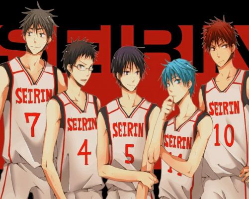 kuroko No Basket Anime paint by numbers