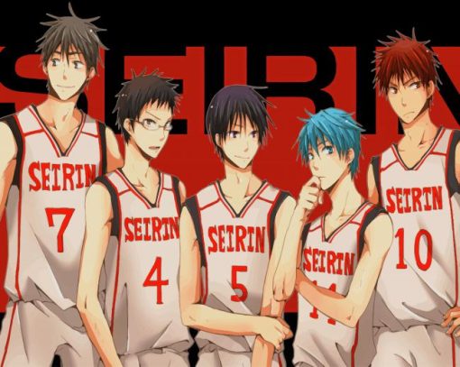 kuroko No Basket Anime paint by numbers