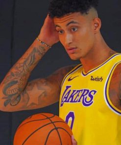 Kyle Kuzma Player paint by numbers