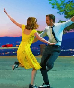 La La Land Dance paint by number