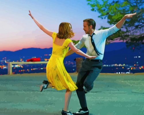 La La Land Dance paint by number