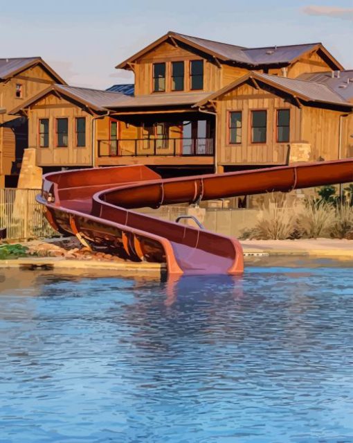 Lake Travis Texas paint by numbers