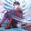 Levi Ackerman Attack On Titans paint by numbers