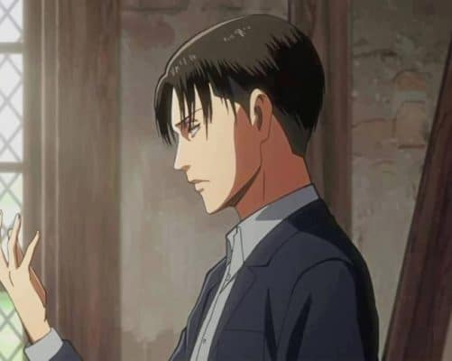 Levi Attack On Titan paint by number