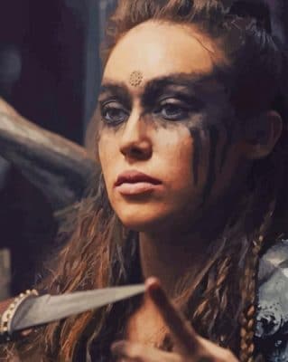 Lexa Actress The 100 paint by numbers