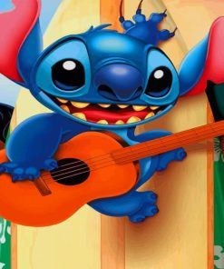 Lilo And Stitch paint by numbers