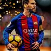 lionel messi paint by number