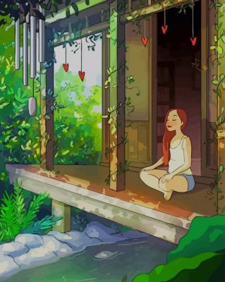 Living Alone paint by numbers