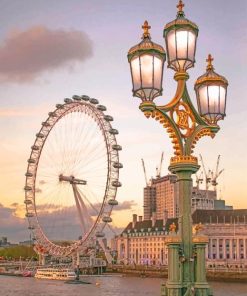 london eye painting by numbers