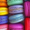 colorful cookies macaroons painting by numbers