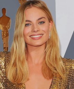 margot robbie loup paint by number