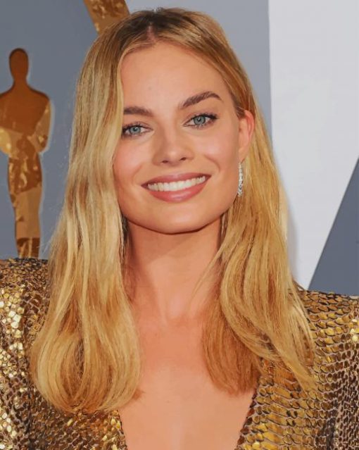 margot robbie loup paint by number