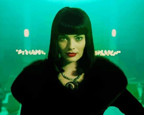 Margot Robbie Terminal Movie paint by number