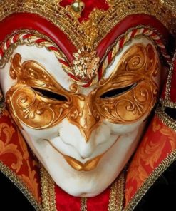 Maschera Veneziana Jocker paint By numbers