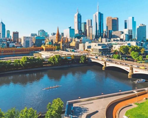 Melbourne Business Australia paint by numbers