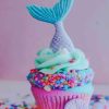 Mermaid Cupcake paint by number