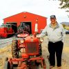 Mini Red Tractor paint by numbers