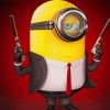 Minion As Hitman paint by number