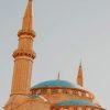 Mohammad Al Amin Mosque Beirut Lebanon paint by numbers