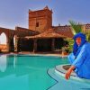 Traditional Moroccan Kasbah paint by numbers