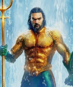 Movie Aquaman paint by number