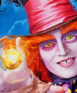 The Mad Hatter paint by number