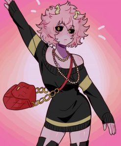 My Hero Academia Mina paint by numbers