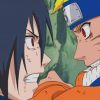 Naruto VS Sasuke paint by numbers