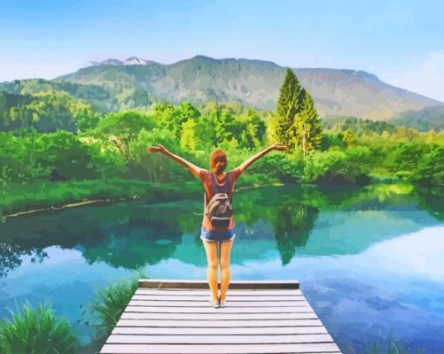 Nature Peace of Mind paint by numbers