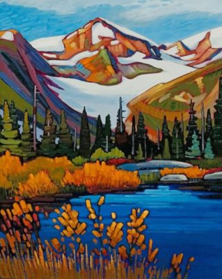 Nicholas Bott Landscape paint by numbers
