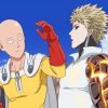 One Punch Man Genos and Saitama paint by numbers