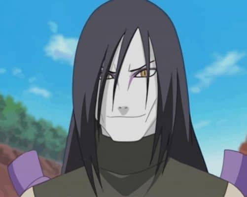 Orochimaru Naruto paint by numbers